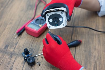 Replace Defective Parts of the Security Camera!